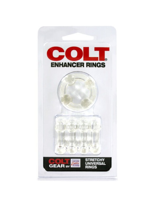 CALEXOTICS - ANÉIS COLT ENHANCER TRANSPARENTES