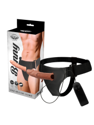 HARNESS ATTRACTION - HOLLOW BENNY HARNAS MET VIBRATOR 15 CM -OF- 4,5 C