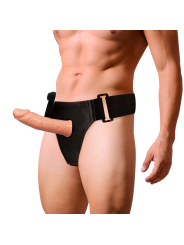 HARNESS ATTRACTION - RNES HOLLOW BENNY COM VIBRADOR 15 CM -O- 4.5 CM