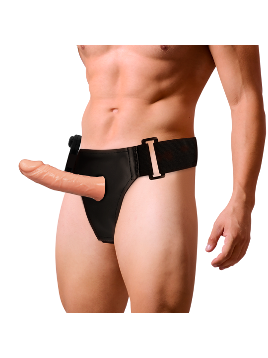 HARNESS ATTRACTION - ARNÉS HUECO BENNY CON VIBRADOR 15 CM -O- 4.5 CM