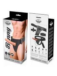 HARNESS ATTRACTION - HOLLOW BENNY HARNAS MET VIBRATOR 15 CM -OF- 4,5 C