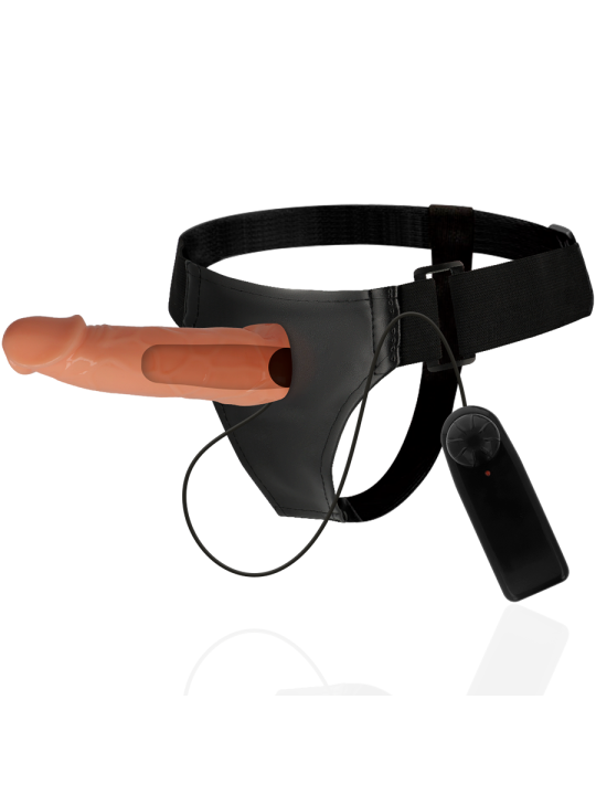 HARNESS ATTRACTION - ARNÉS HUECO WILLIAN CON VIBRADOR 17 CM -O- 4.5 CM