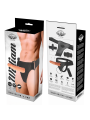 HARNESS ATTRACTION - WILLIAN HOLLOW RNES COM VIBRADOR 17 CM -O- 4.5 CM