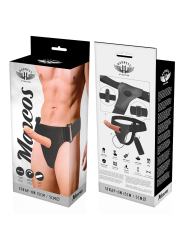 HARNESS ATTRACTION - HOLLE HARNAS FRAMES MET VIBRATOR 15 CM -OF- 5 CM