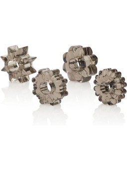 CALEXOTICS - BASISSET 4 TPR PENIS RINGEN