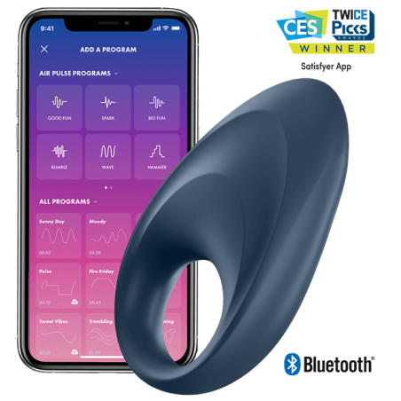 SATISFYER - MIGHTY ONE VIBRERENDE RING-APP