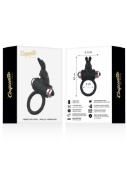 COQUETTE CHIC DESIRE - ANEL COM VIBRADOR PRETO/ OURO