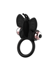 COQUETTE CHIC DESIRE - COCK RING BUTTERFLY WITH VIBRATOR BLACK/ GOLD