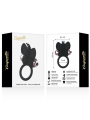 COQUETTE CHIC DESIRE - COCK RING BUTTERFLY ANILLO VIBRADOR NEGRO / GOL