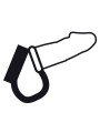 DARKNESS - BDSM COCK AND TESTICLE RING
