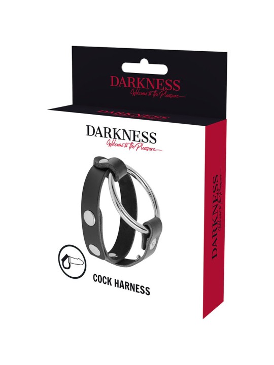 DARKNESS - BDSM-HAHN- UND HODENRING