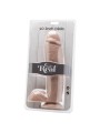 GET REAL - DILDO 25,5 CM COM BOLAS PELE