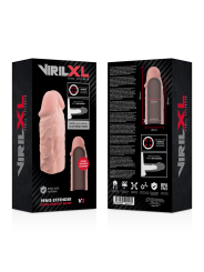 VIRILXL - EXTENSION DE PENE LIQUID SILICONE V3 NATURAL