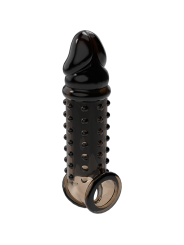 VIRILXL - EXTENSIÓN Y FUNDA DE PENE V11 NEGRO