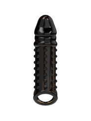 VIRILXL - EXTENSIÓN Y FUNDA DE PENE V11 NEGRO