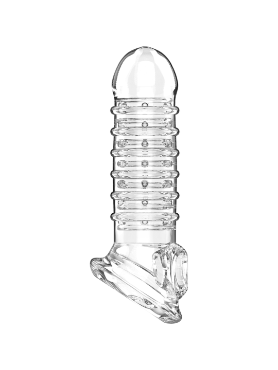 VIRILXL - EXTENSIÓN Y FUNDA DE PENE V15 TRANSPARENTE