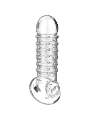 VIRILXL - EXTENSIÓN Y FUNDA DE PENE V15 TRANSPARENTE