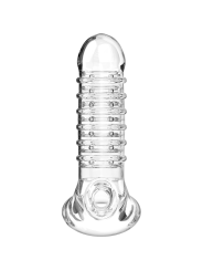 VIRILXL - EXTENSIÓN Y FUNDA DE PENE V15 TRANSPARENTE
