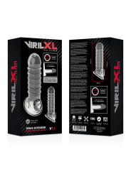 VIRILXL - EXTENSÃO DO PÊNIS E BAINHA V15 TRANSPARENTE