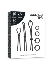 ADDICTED TOYS - KIT DE 7 ANILLAS SILICONA FLEXIBLE
