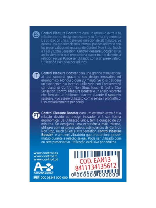 CONTROL - PLEZIERBOOSTER VIBRERENDE RING
