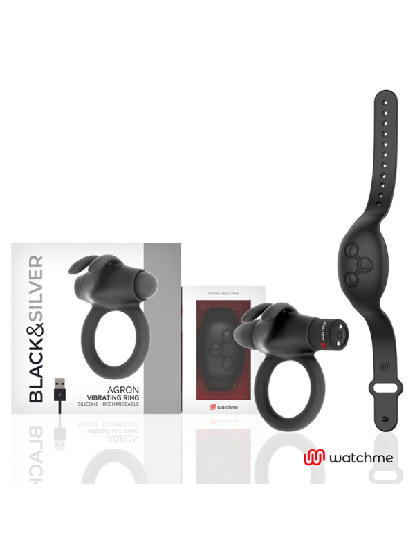 BLACK&SILVER - OROLOGIO COCKRING CON TELECOMANDO AGRONME