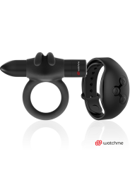 BLACK&SILVER - AGRON COCKRING-UHR MIT FERNBEDIENUNG