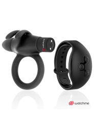 BLACK&SILVER - AGRON REMOTE CONTROL COCKRING WATCHME