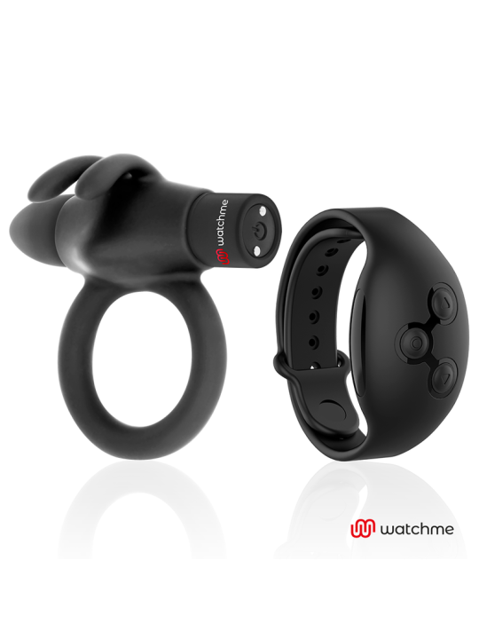 BLACK&SILVER - AGRON REMOTE CONTROL COCKRING WATCHME