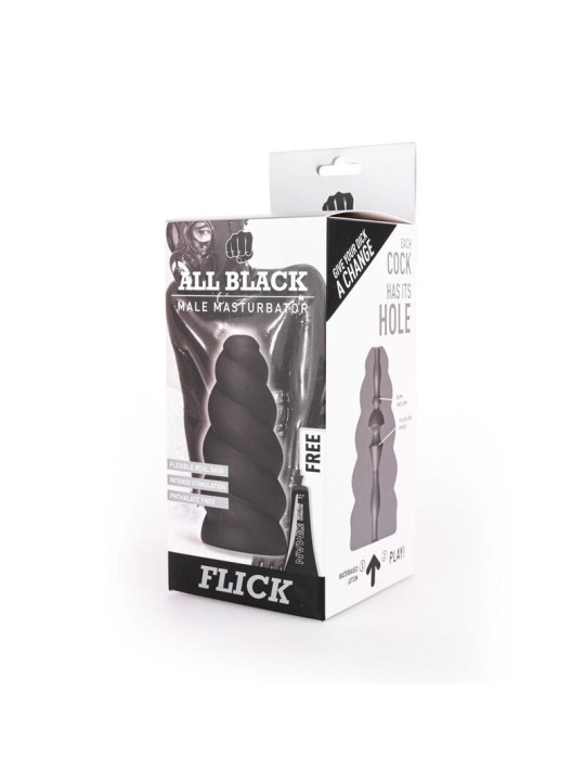 ALL BLACK - MASTURBATOR-FLICK