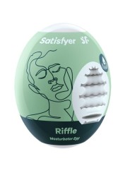 SATISFYER - RIFFLE HUEVO MASTUBADOR