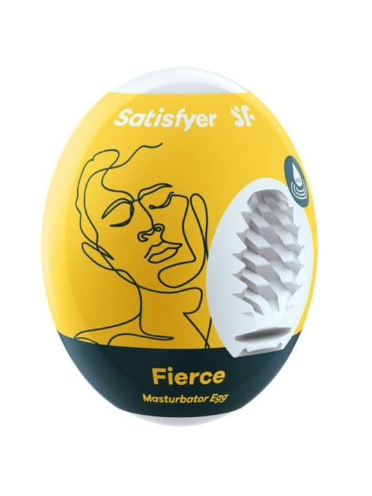 SATISFYER - FIERCE MASTURBATOR EGG