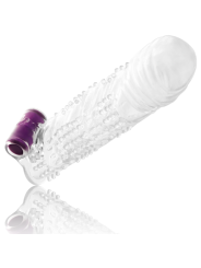OHMAMA - GETEXTUREERDE PENIS SLEEVE MET VIBRERENDE KOGEL