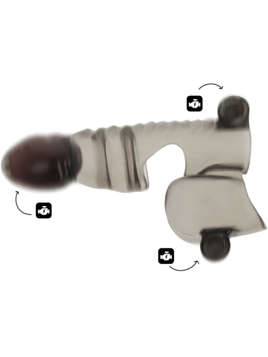 OHMAMA - PENIS AND TESTICLE SHEATH 3 MOTORS