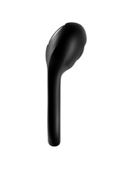 SATISFYER - MAJESTIC DUO RING VIBRATOR SCHWARZ