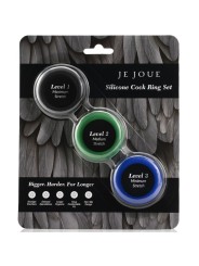 JE JOUE - SILICONEN PENIS RINGEN SET