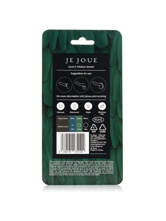 JE JOUE - GRÜNER SILIKONRING - MITTLERE CHOKE