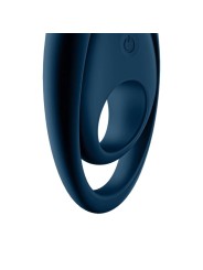 SATISFYER - GLORIEUS DUO VIBRERENDE RING BLAUW