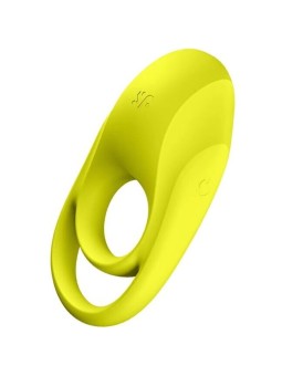 SATISFYER - SPECTACULAIR DUO VIBRERENDE RING GEEL