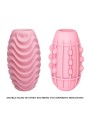PRETTY LOVE - PINK DOUBLE SIDED MASTURBATOR EGG