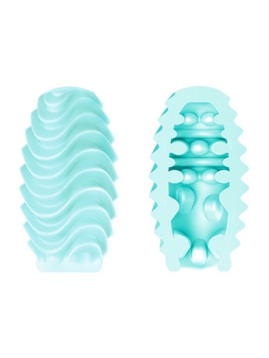 PRETTY LOVE - TURQUOISE DUBBELZIJDIGE MASTURBATOR EI