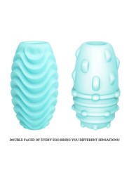 PRETTY LOVE - TURQUOISE DUBBELZIJDIGE MASTURBATOR EI