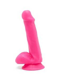 GET REAL - HAPPY DICKS DILDO 12 CM BOLAS ROSA
