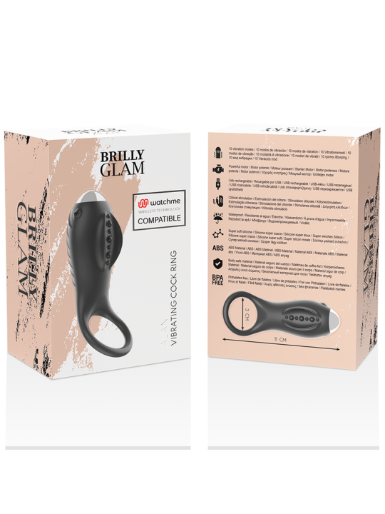 BRILLY GLAM - ALAN ANILLO + MANDO CONTROL REMOTO WATCHME