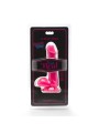 GET REAL - HAPPY DICKS DILDO 12 CM BOLAS ROSA