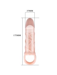 BAILE - PENISVERLNGERUNGSHÜLLE MIT GURT FÜR HODEN 13.5 CM
