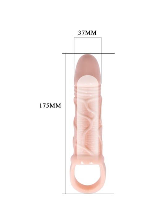 BAILE - PENISVERLNGERUNGSHÜLLE MIT GURT FÜR HODEN 13.5 CM