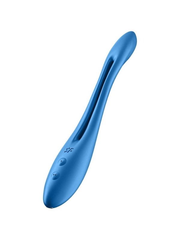 SATISFYER - ELASTIC GAME MULTI VIBRATOR BLAU
