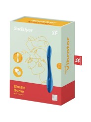 SATISFYER - VIBRATEUR MULTI ÉLASTIQUE GAME BLEU