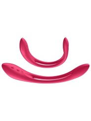 SATISFYER - MULTI VIBRADOR ELASTIC JOY VERMELHO